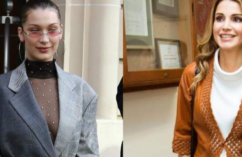H βασίλισσα Ράνια και η Μπέλα Χαντίντ φόρεσαν μοναδικά το ίδιο ακριβώς σακάκι